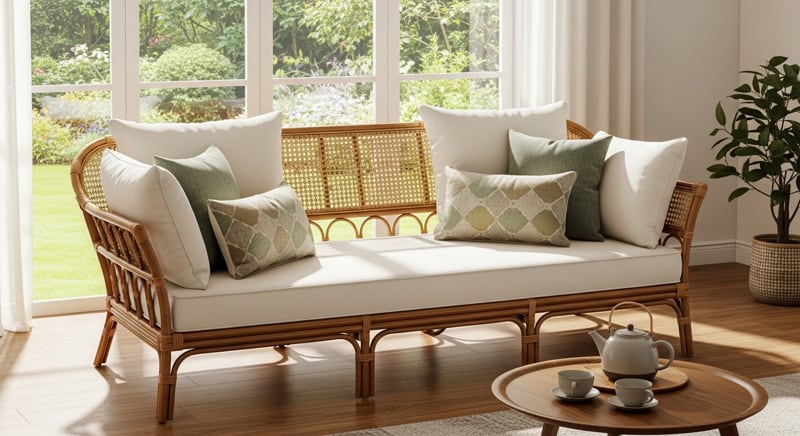 kursi rotan sofa